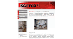 Desktop Screenshot of esgeyco.com